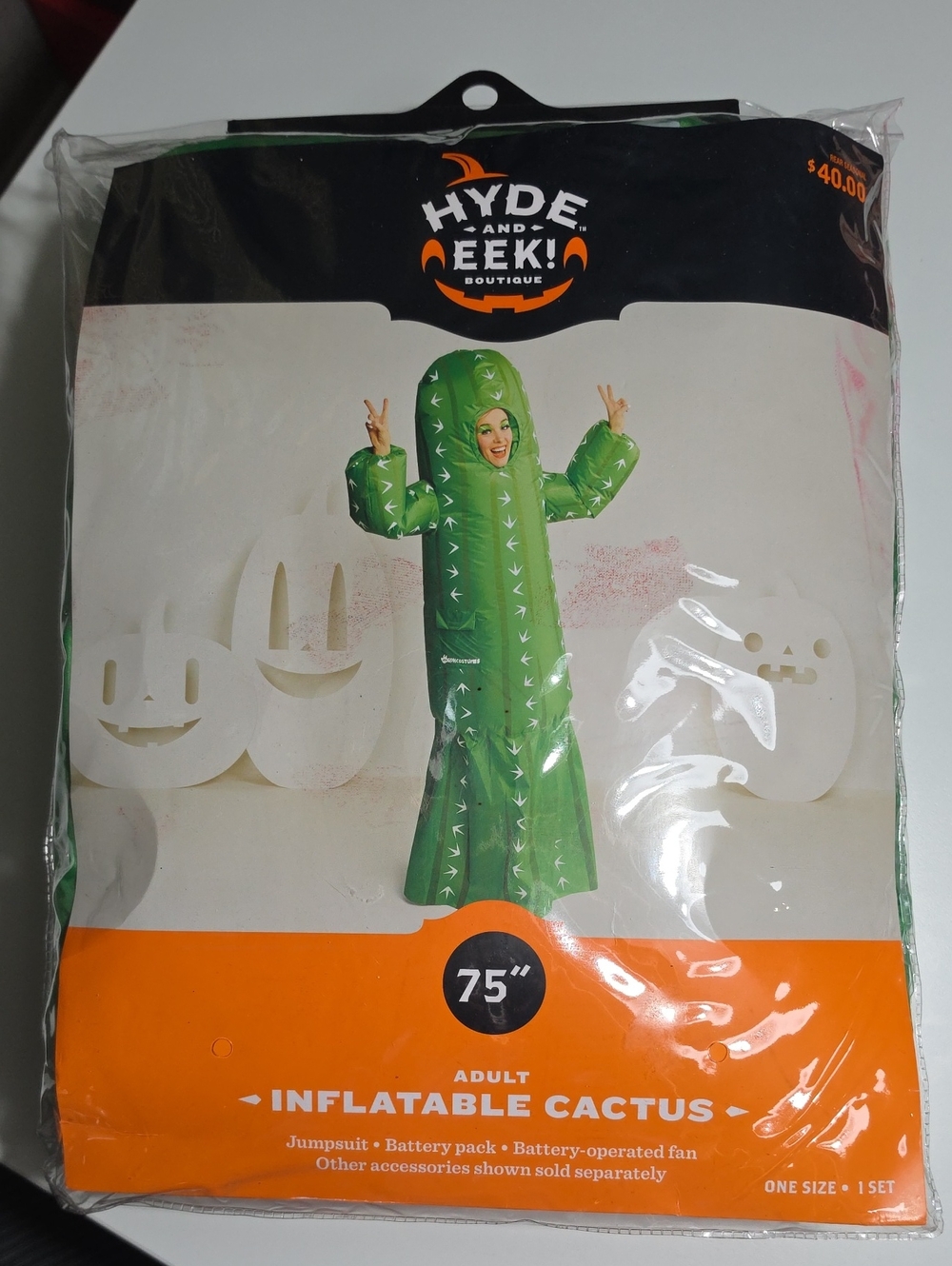Halloween Aduly Inflatable Cactus
